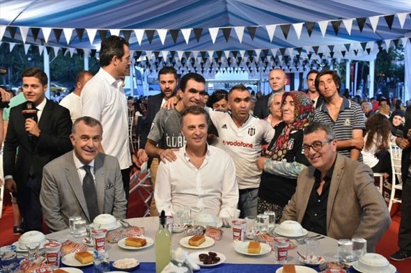 Beşiktaş Kulübü'nden semtte iftar