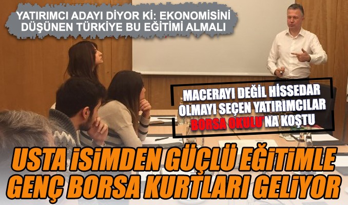 Hissedar olmayı seçen yatırımcılar Borsa Okulu’na koştu