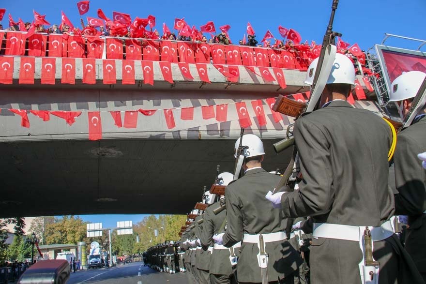 29 Ekim tüm yurtta coşkuyla kutlandı